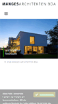Mobile Screenshot of manges-architekt.de